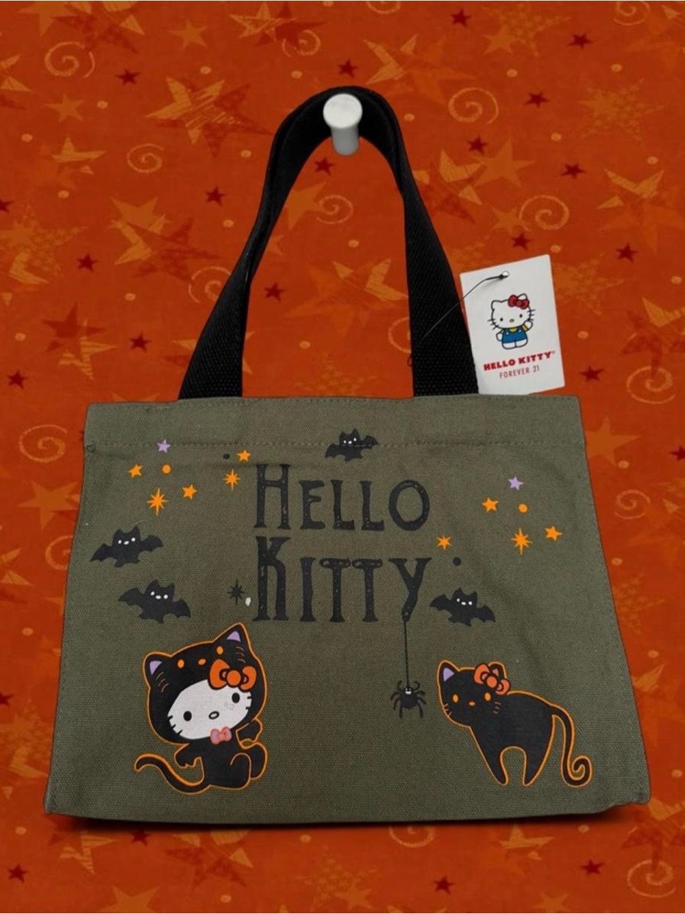 Hello Kitty Forever 21 Halloween mini tote bag sanrio